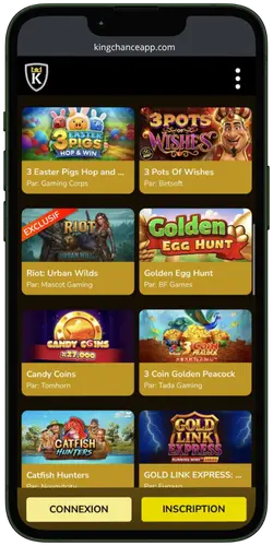 Kings Chance Casino catalogue machines à sous